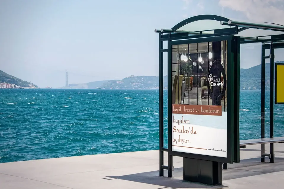 Café Crown – Billboard Tasarımı